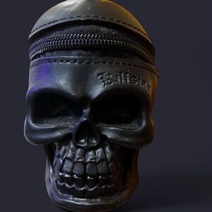 Killstar Black Sculpted Skull Coin Pouch